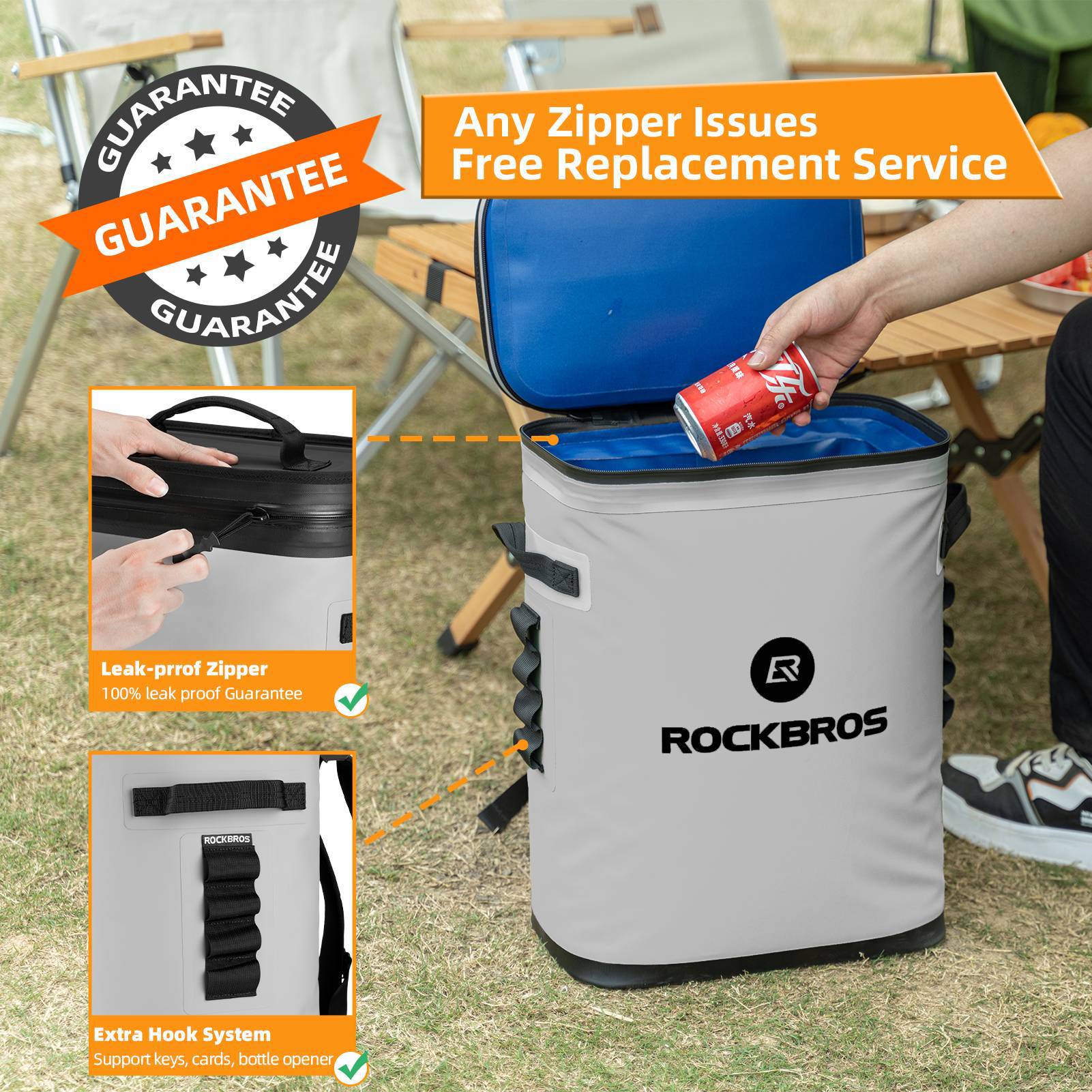 ROCKBROS Cooler Bag Waterproof Backpack 20L Insula d82041516957