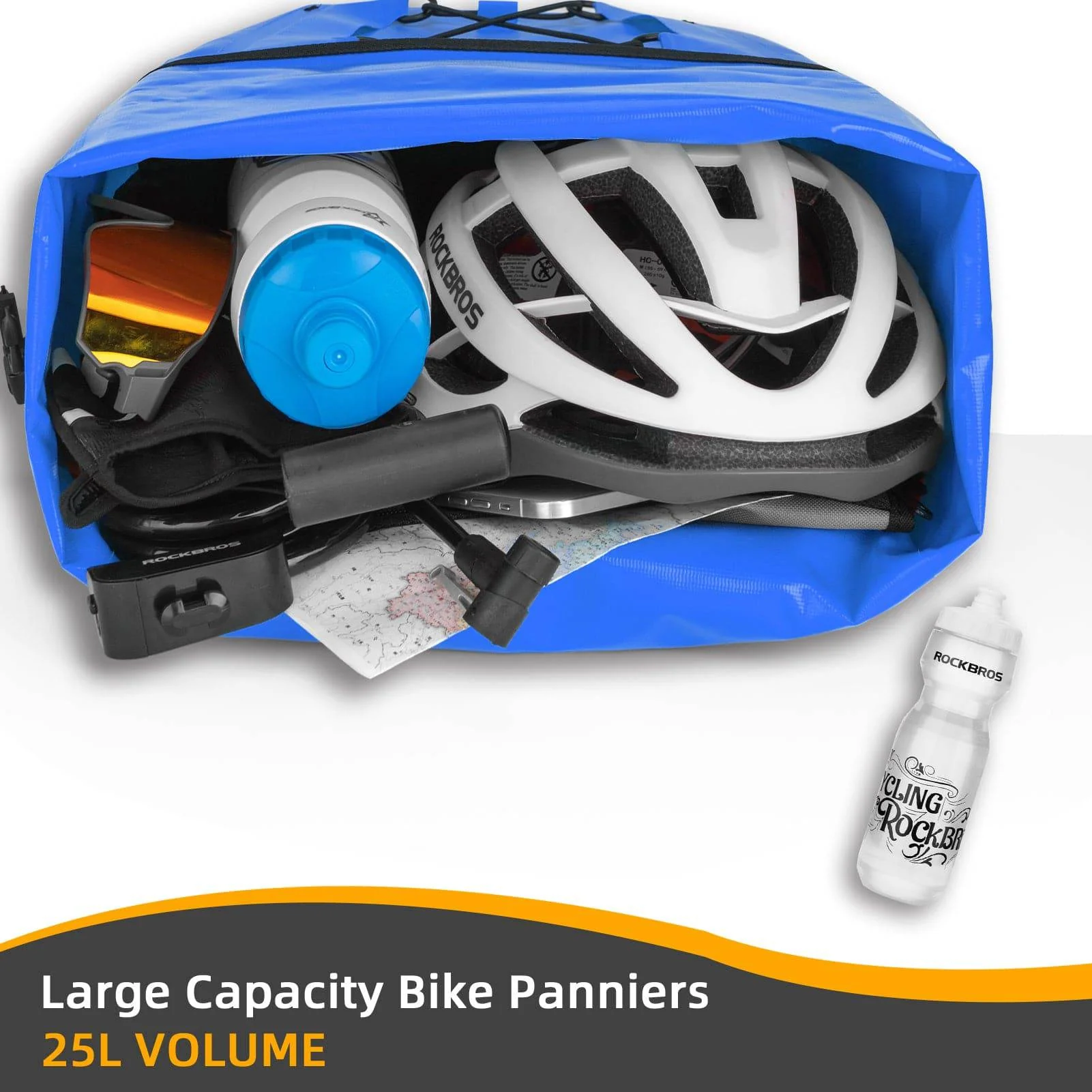 ROCKBROS Gepäckträgertasche 25L 32L 100   wasserdi 025291fa12e2
