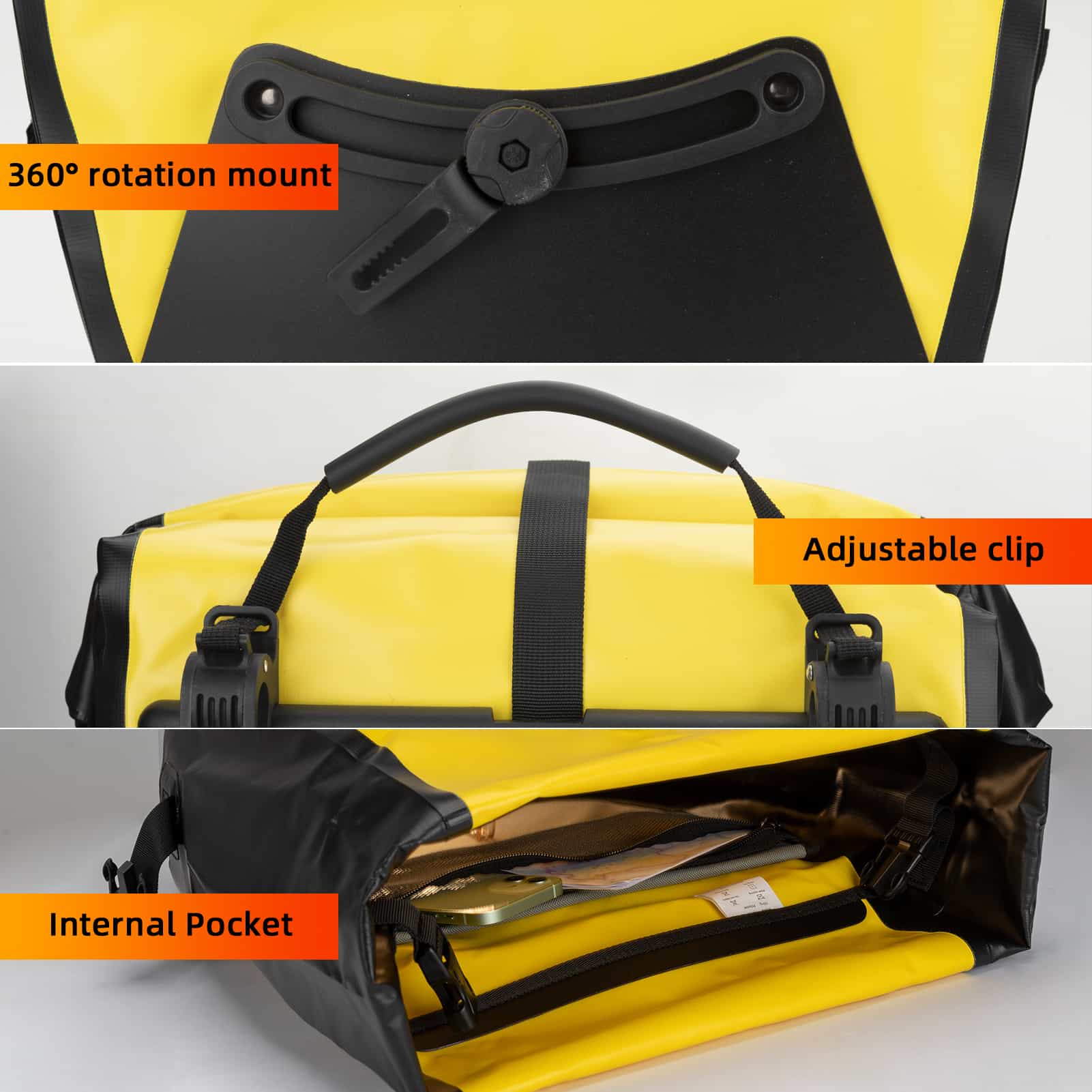 ROCKBROS Gepäckträgertasche 25L 32L 100   wasserdi 8488b6eae183