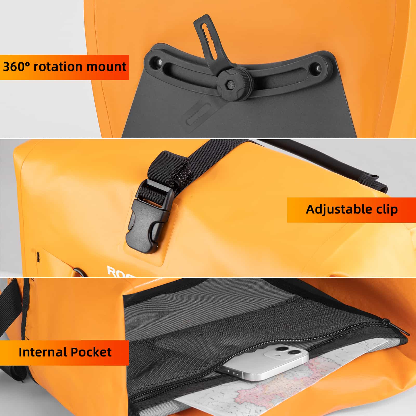 ROCKBROS Gepäckträgertasche 25L 32L 100   wasserdi d98616d5ec0f