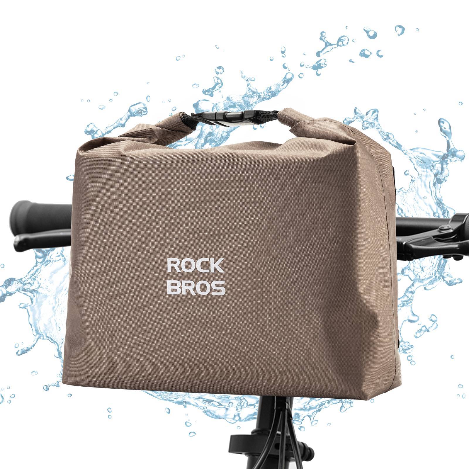 ROCKBROS Handlebar Bag Waterproof Bicycle Basket F d19b4d171dc5