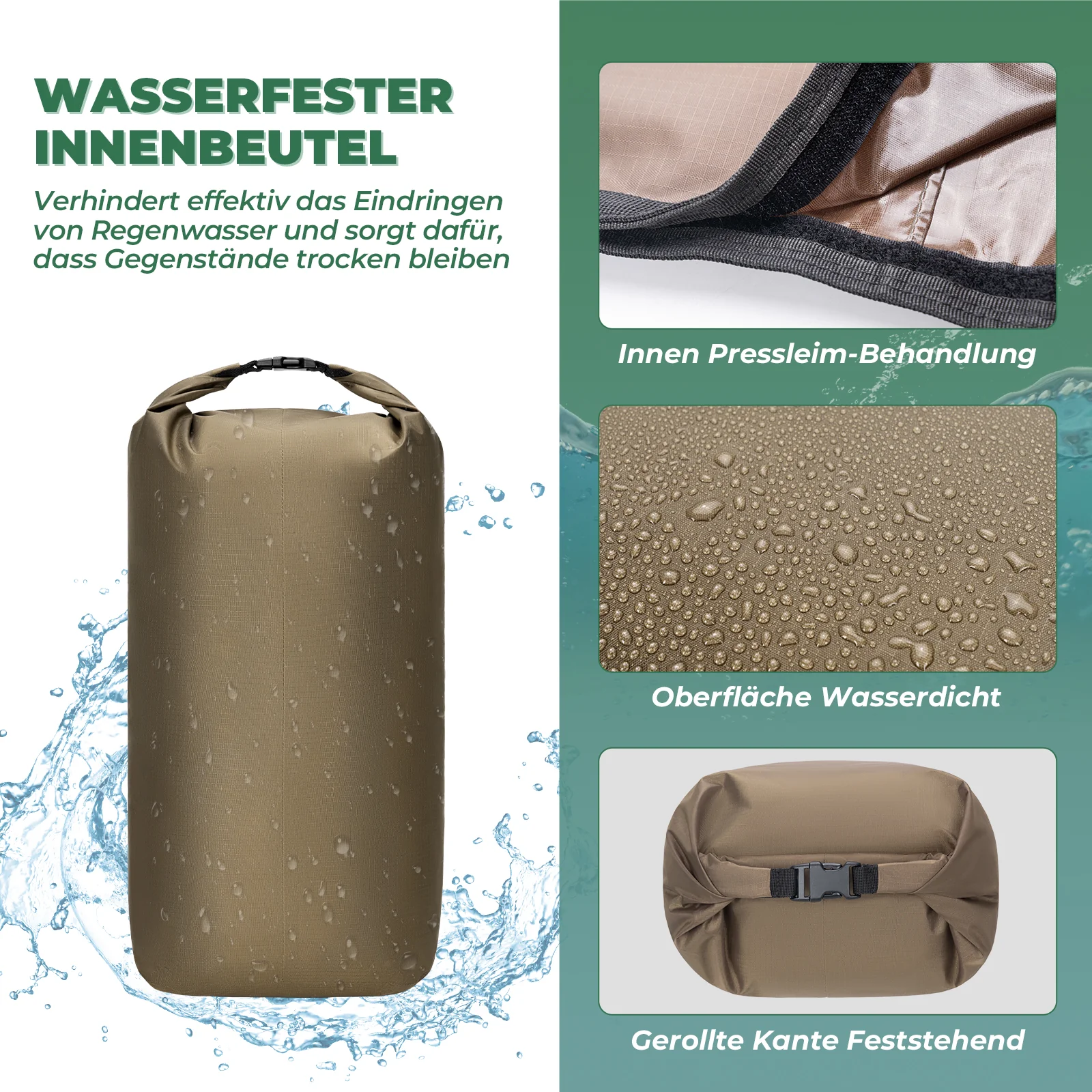 ROCKBROS Hiking Backpack Waterproof Split 2 in 1 B 2cb98eb4606d