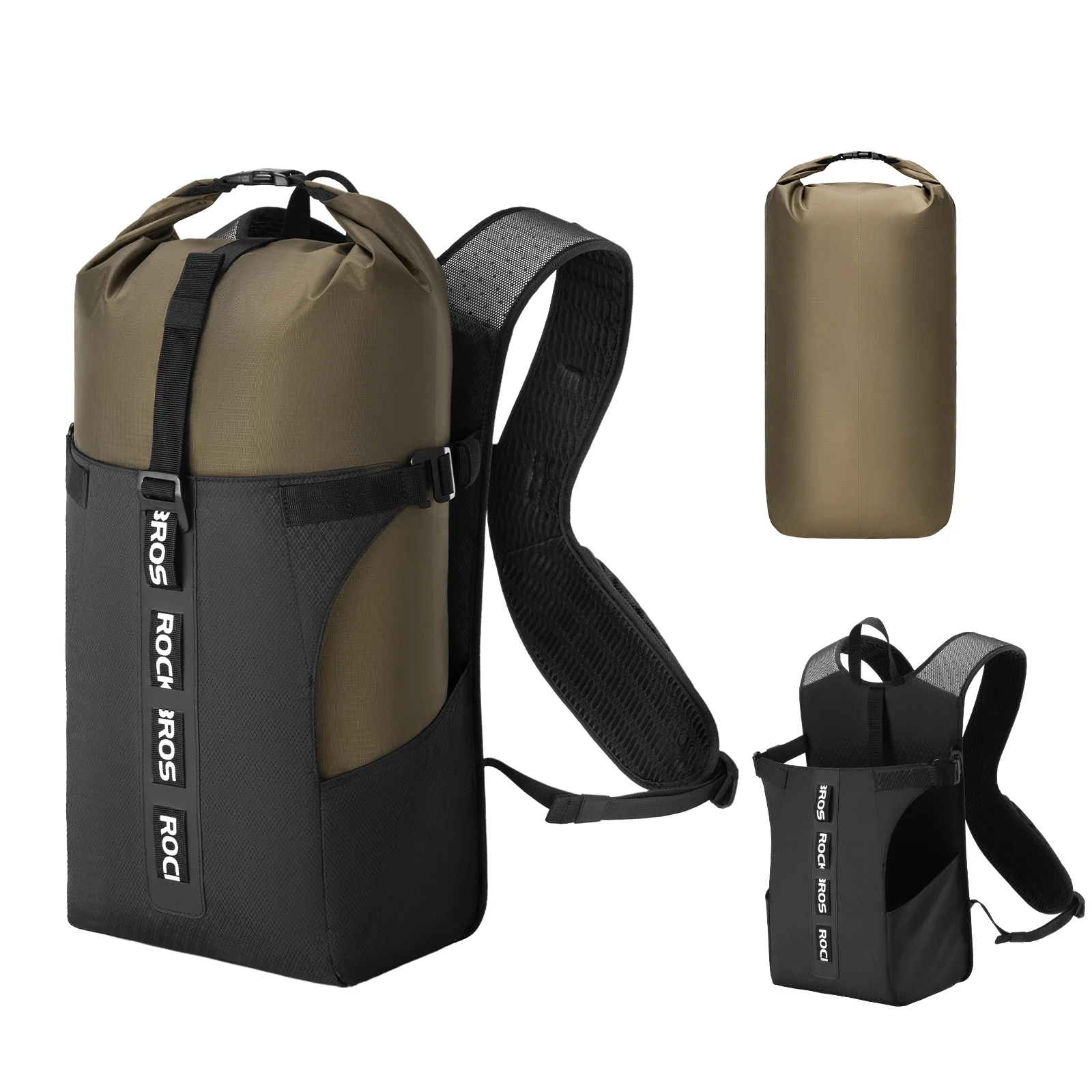 ROCKBROS Hiking Backpack Waterproof Split 2 in 1 B d4bb5725ce16