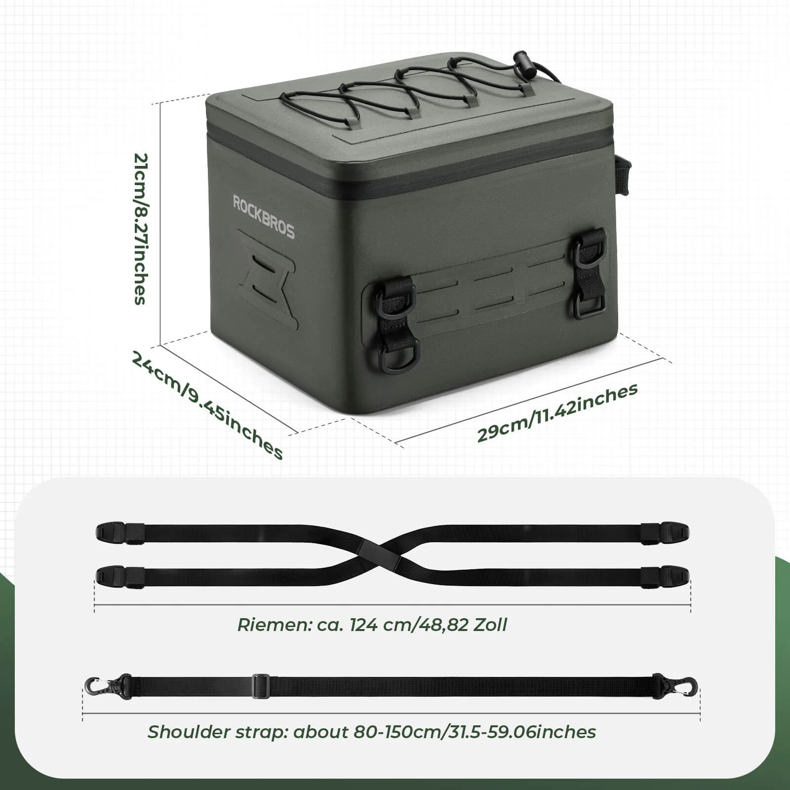 ROCKBROS Motorcycle Bag Waterproof Rear Rack Bag 1 3adc48aac87b