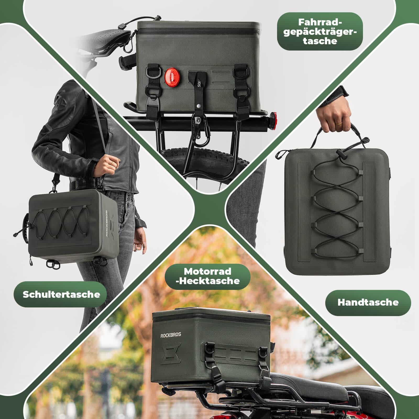 ROCKBROS Motorcycle Bag Waterproof Rear Rack Bag 1 f6f7521ee2c3