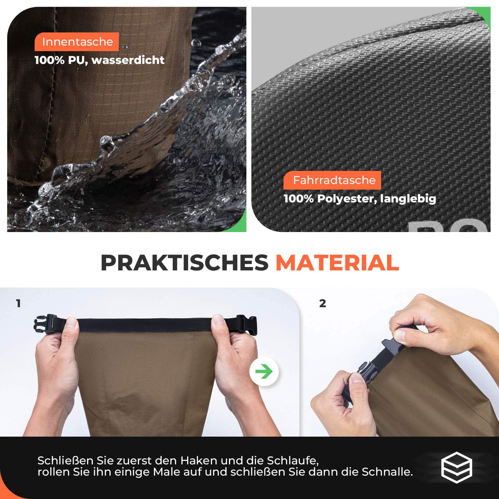 ROCKBROS Saddle Bag Waterproof Bicycle Bag Expanda 6d08ce961c65