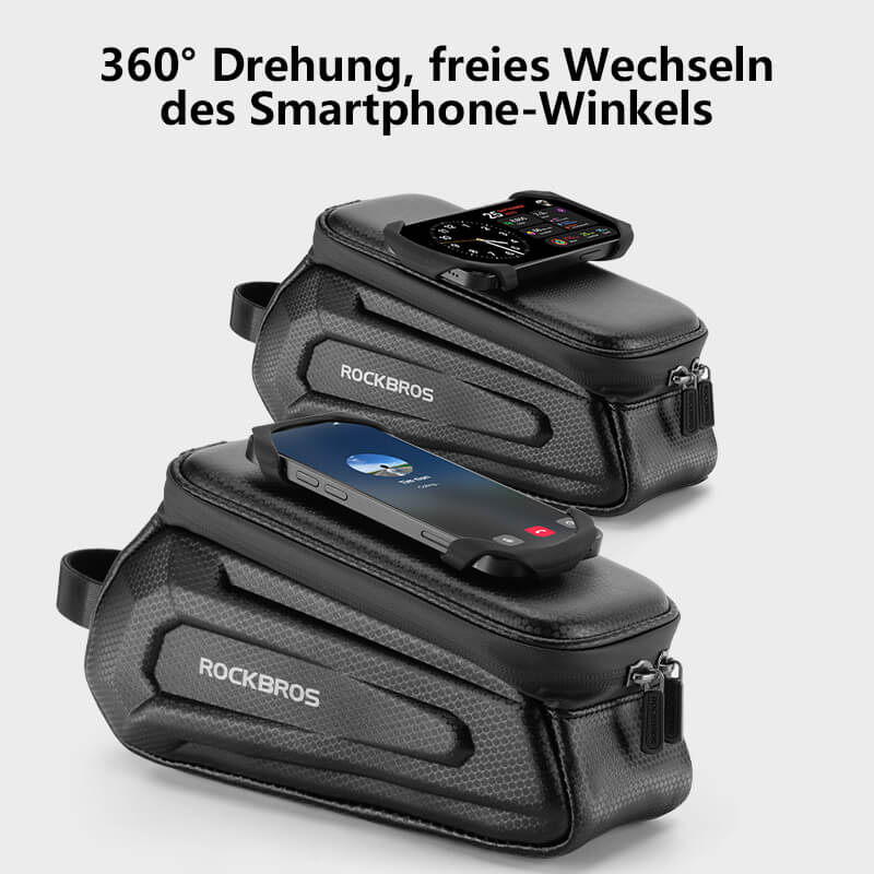 ROCKBROS Top Tube Bag Cell Phone Bag Waterproof Bi 6306bcf69e7b