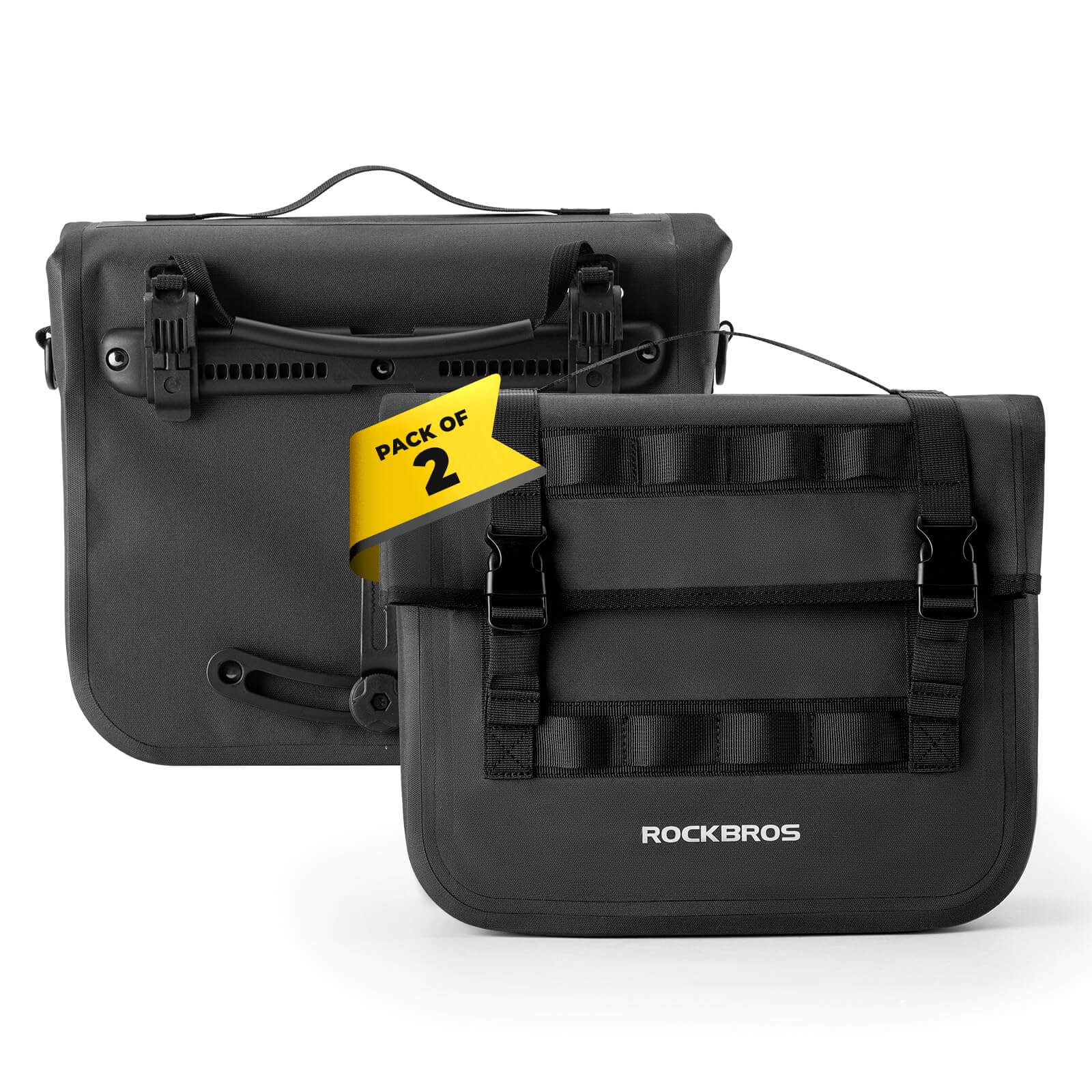 ROCKBROS Waterproof Bicycle Rear Rack Bag with Sho 4cd037d6d54e