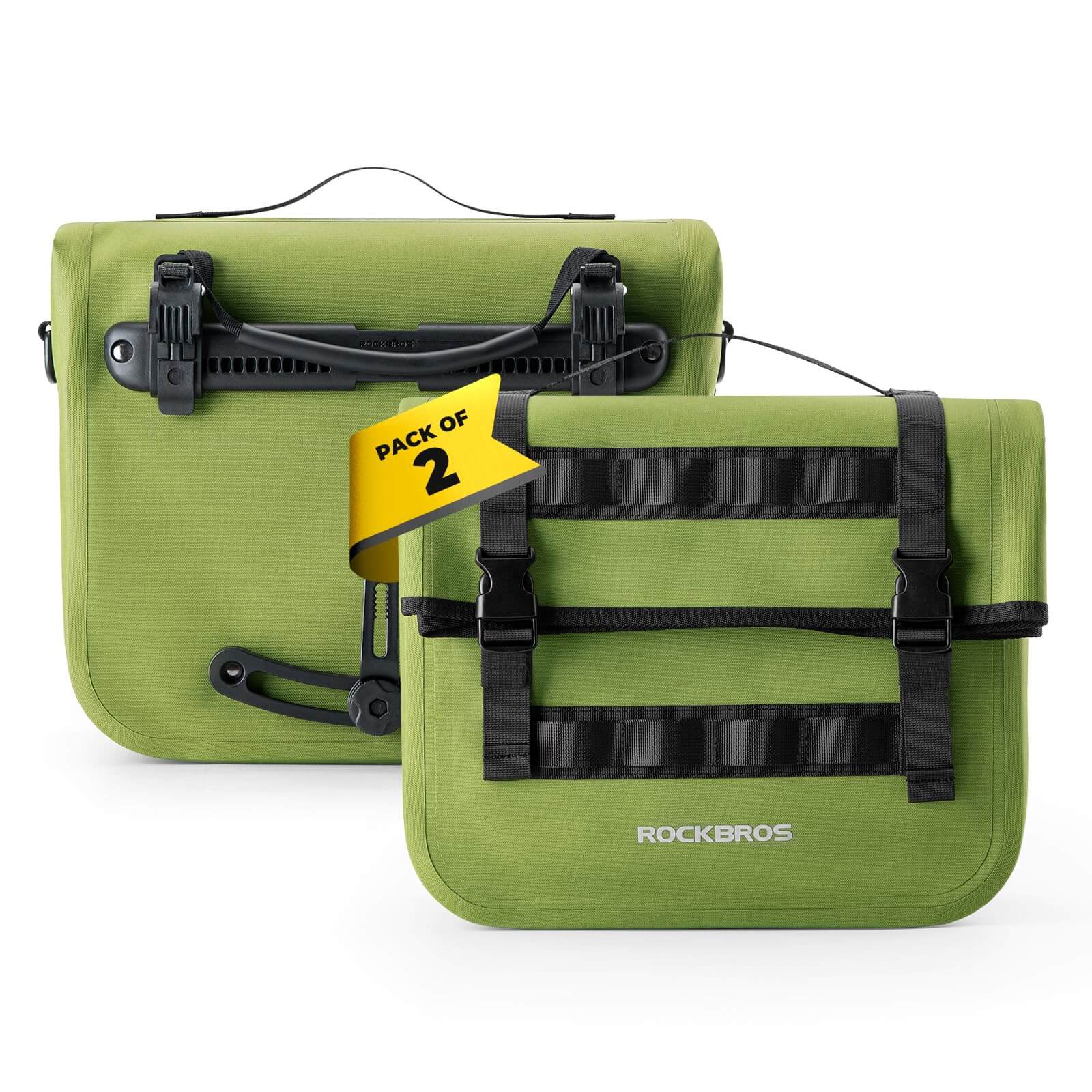 ROCKBROS Waterproof Bicycle Rear Rack Bag with Sho fad9ae6798ea