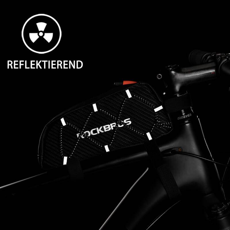 ROCKBROS Waterproof Frame Bag Top Tube Bag Black 1 aab8e4b72a3f