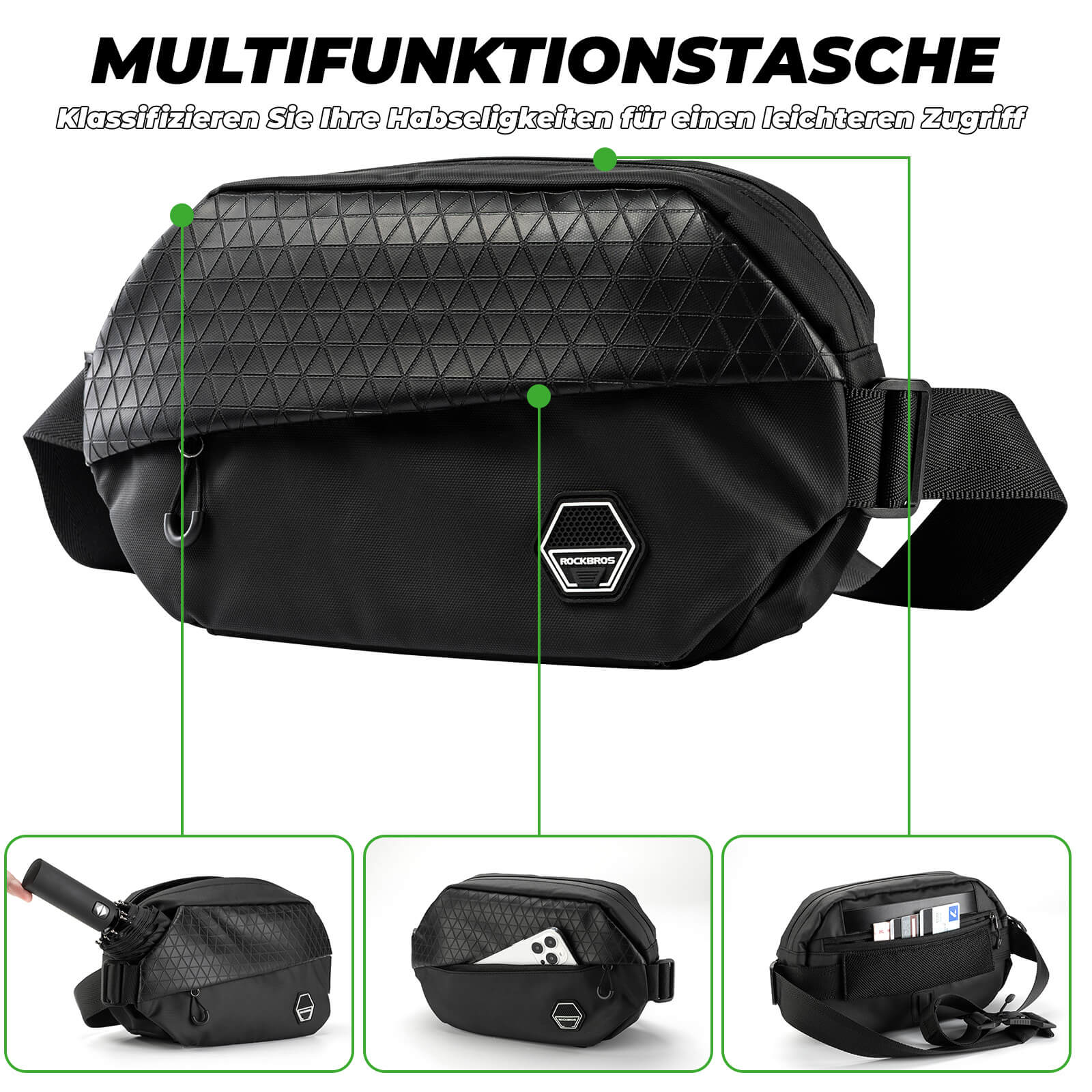 ROCKBROS Waterproof Multifunctional Handlebar Bag  b5c8507cbc75