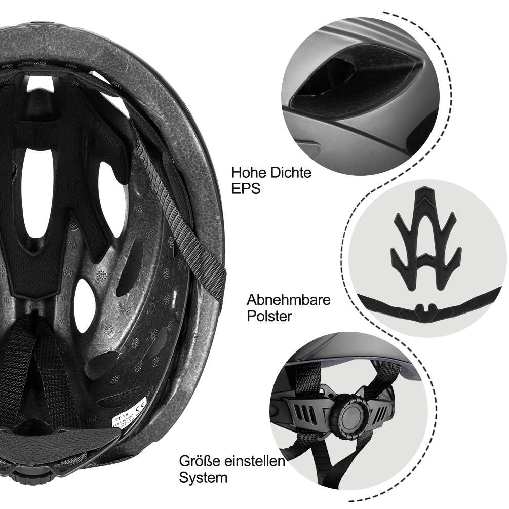 ROCKBROS bicycle helmet with integrated removable  75bdf5f7726a