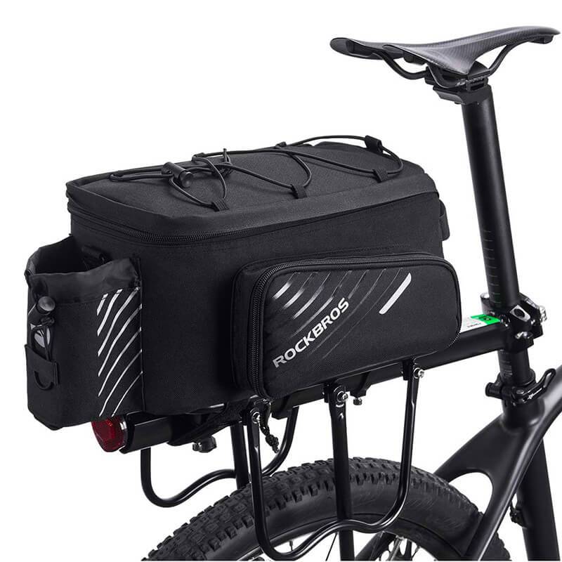 ROCKBROS bicycle luggage rack bag black 9 12L with 7995e38ff231