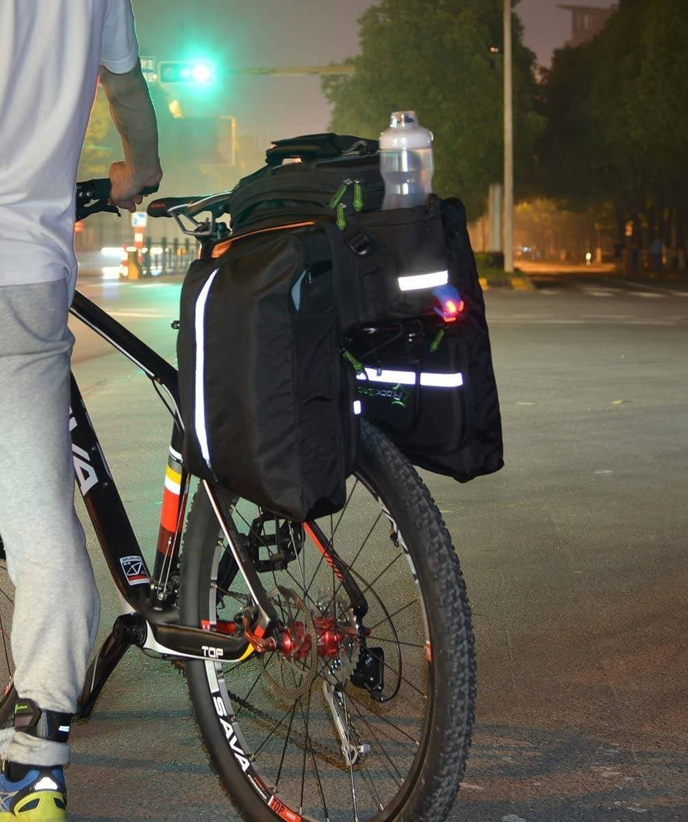 ROCKBROS bicycle luggage rack bag waterproof with  f7fc432b4415