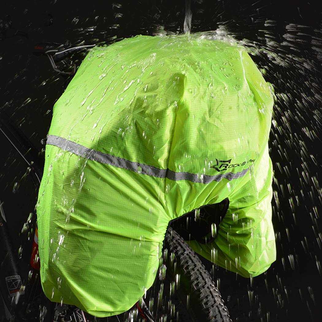 ROCKBROS bicycle luggage rack bag waterproof with  fcd002ee315e