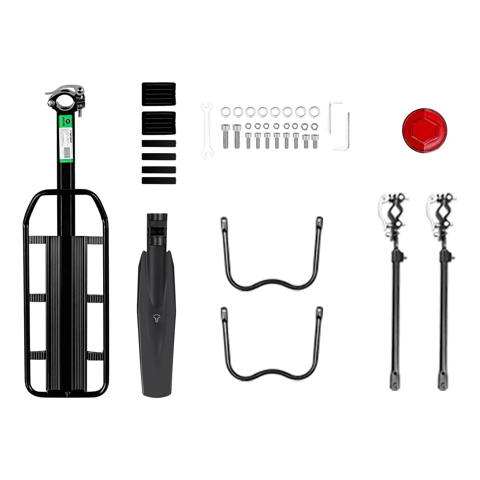 ROCKBROS bicycle luggage rack with reflector and a bf5fa7131c94