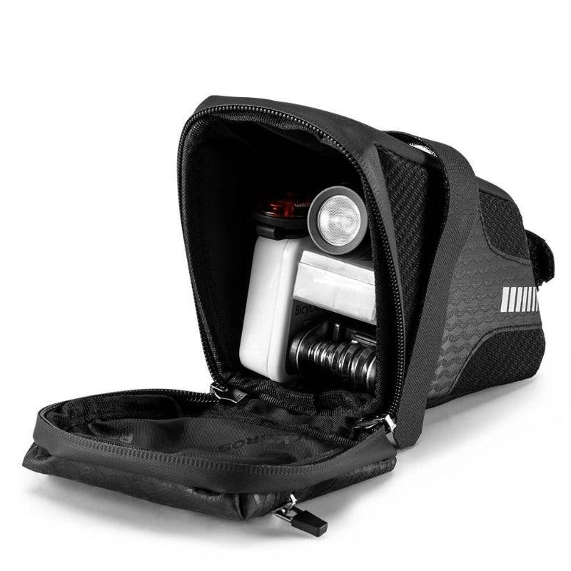 ROCKBROS bicycle saddle bag with 2 additional pock 33a18592d61e