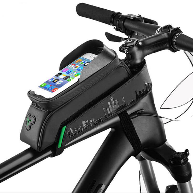 ROCKBROS bicycle top tube bag waterproof mobile ph 803973a14264
