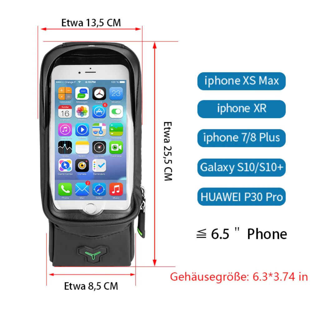 ROCKBROS bicycle top tube bag waterproof mobile ph aaa102948511