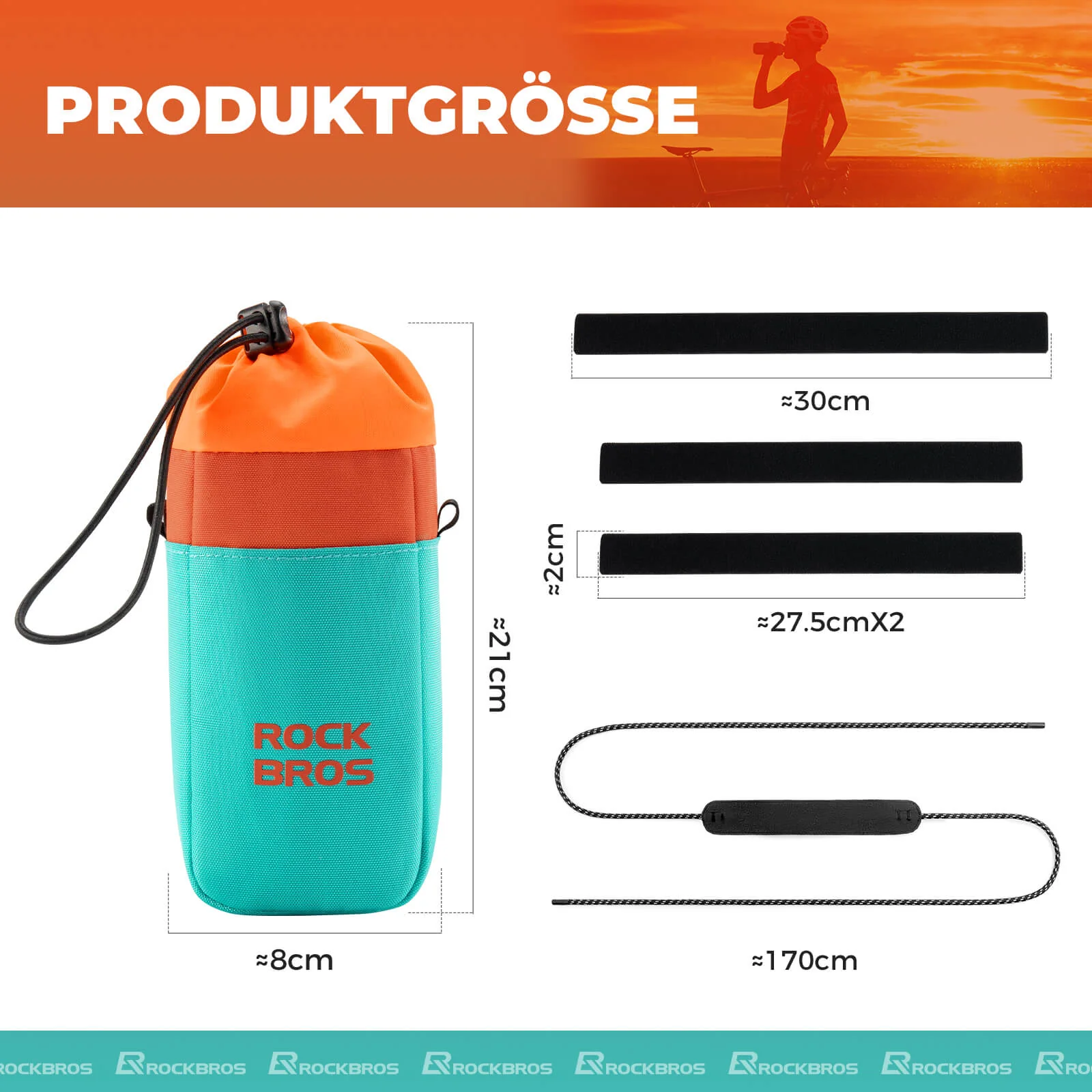 ROCKBROS bottle holder drinking bottle holder hand def80ef1a963