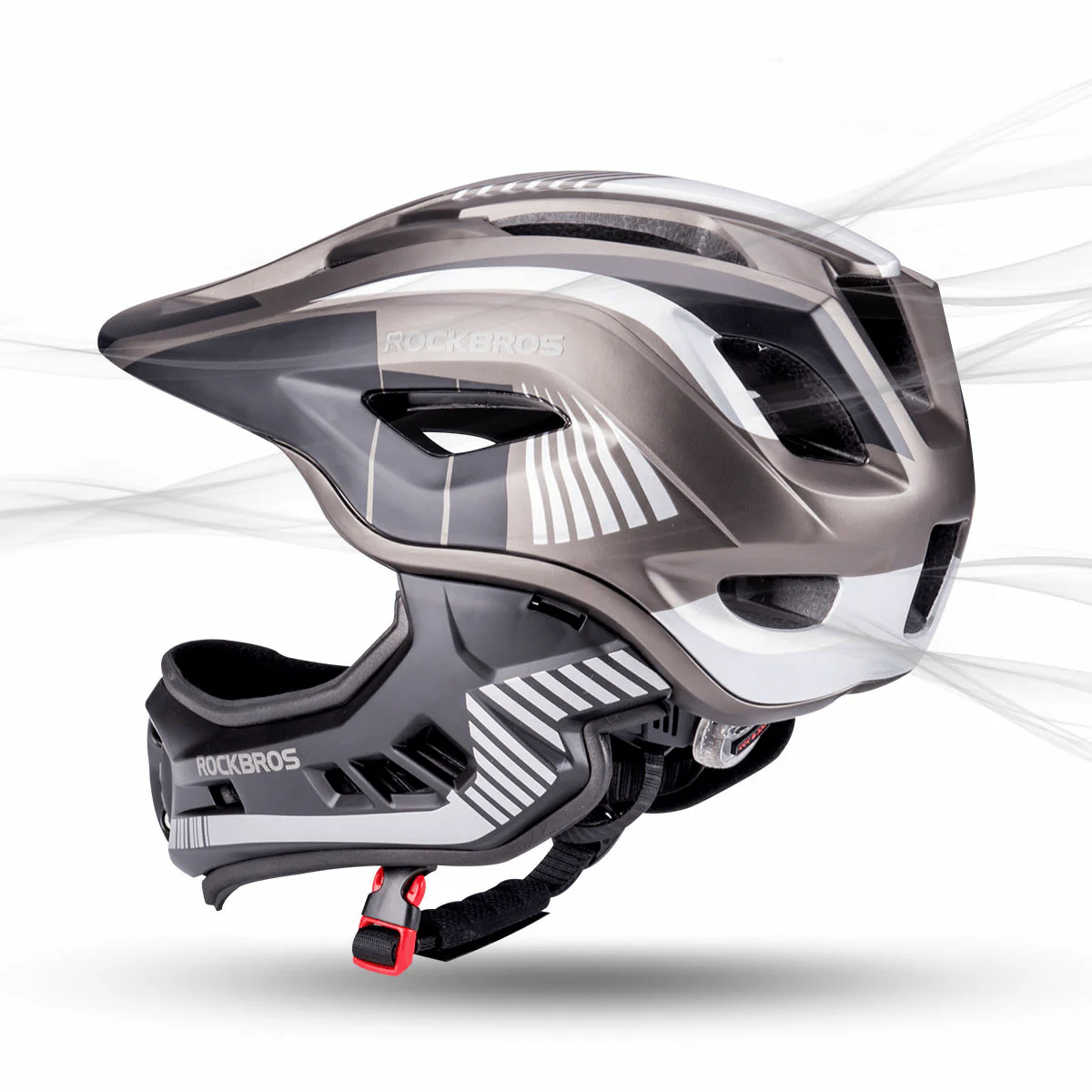 ROCKBROS children s helmet integrated bicycle helm 938f0c52c755