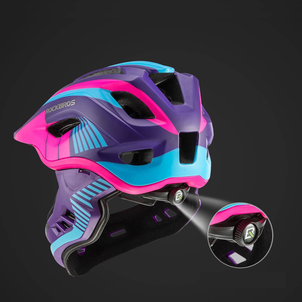 ROCKBROS children s helmet integrated bicycle helm cbd8707241d4