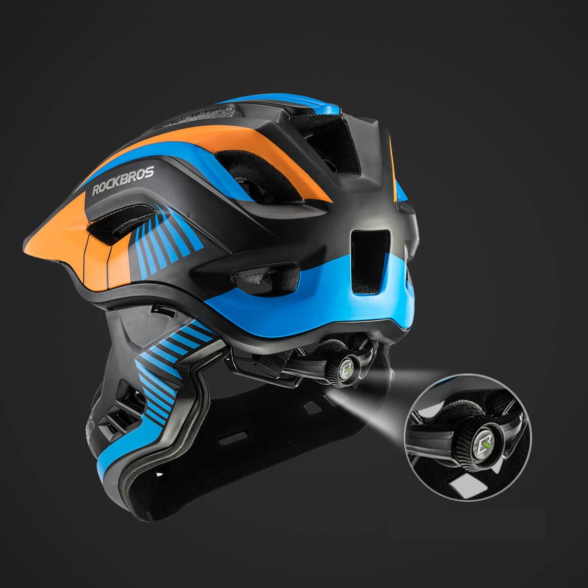 ROCKBROS children s helmet integrated bicycle helm ed0e1dafe247