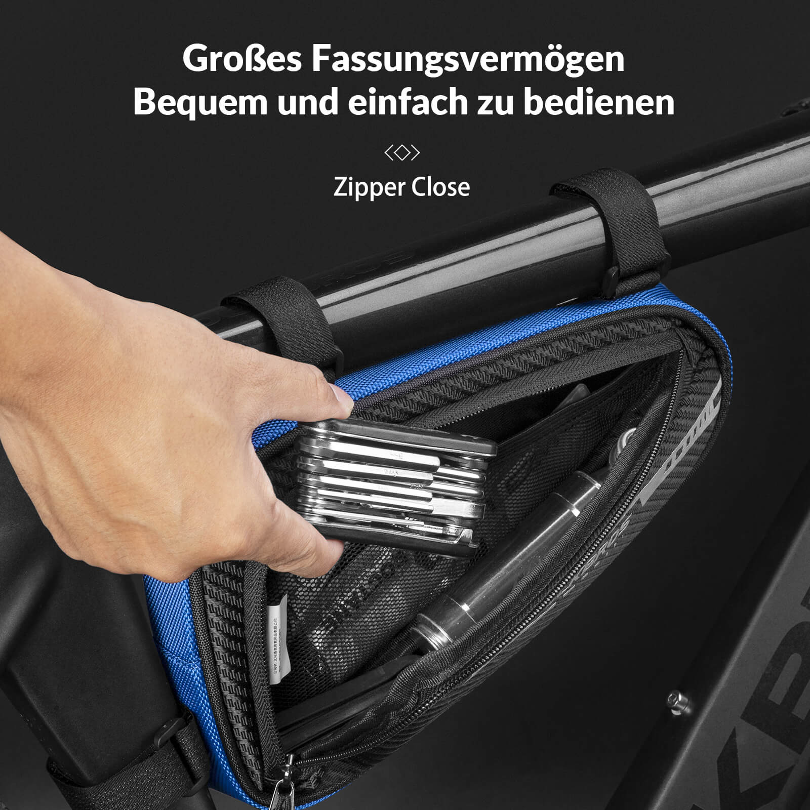 ROCKBROS frame bag waterproof triangle bag for MTB fdf6652d7536