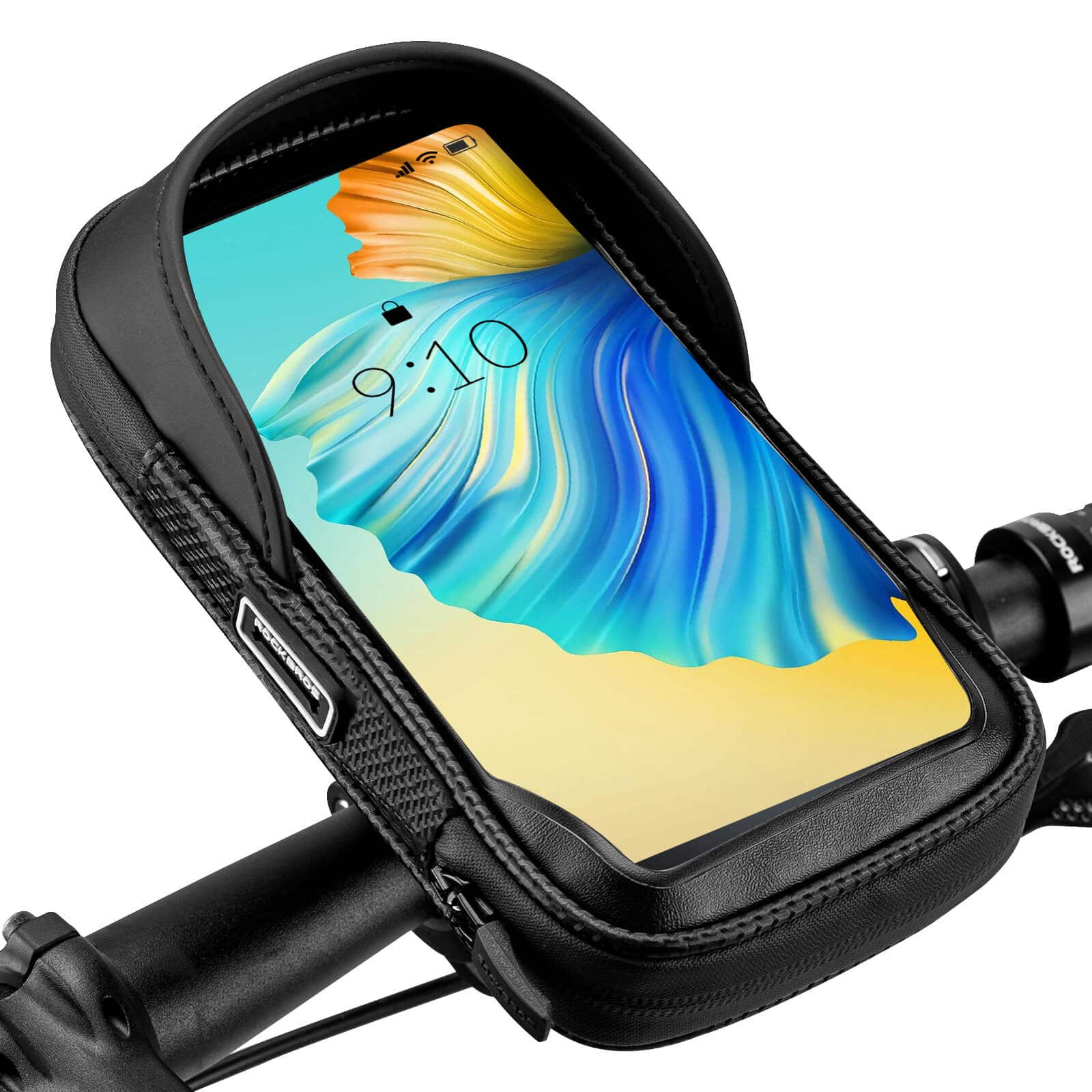 ROCKBROS handlebar bag 360  rotation mobile phone  0c3aba8629b2