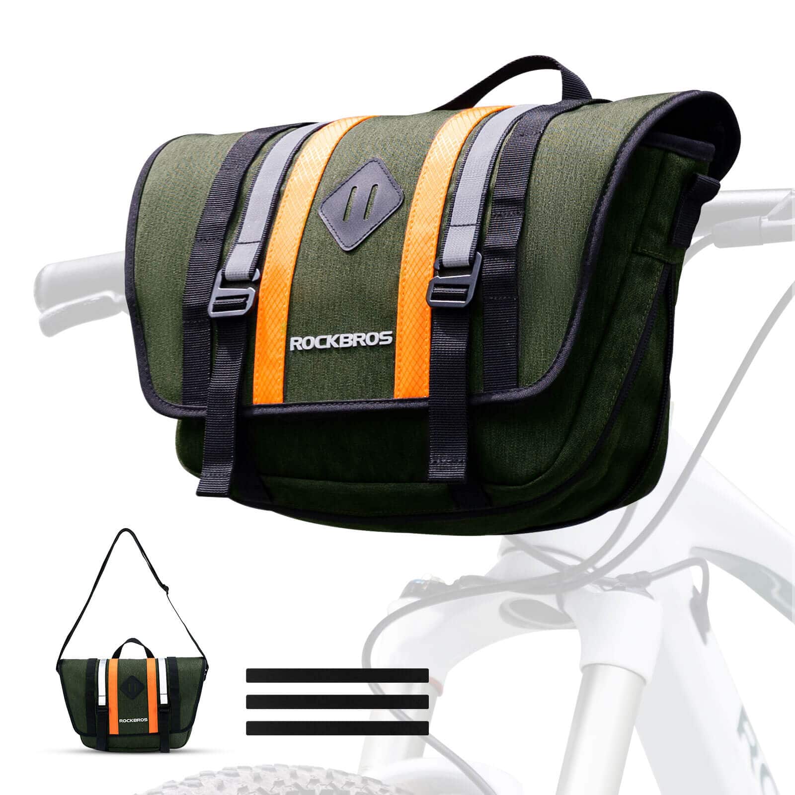 ROCKBROS handlebar bag bicycle bag with shoulder s 7152a6a66709