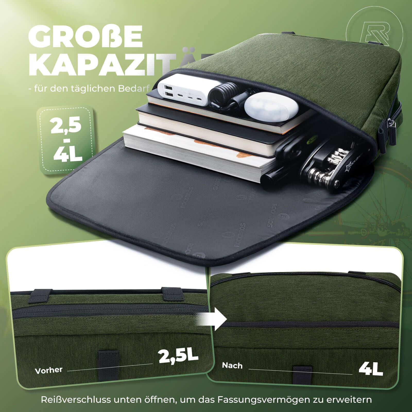 ROCKBROS handlebar bag bicycle bag with shoulder s 8e2921d8ff2c