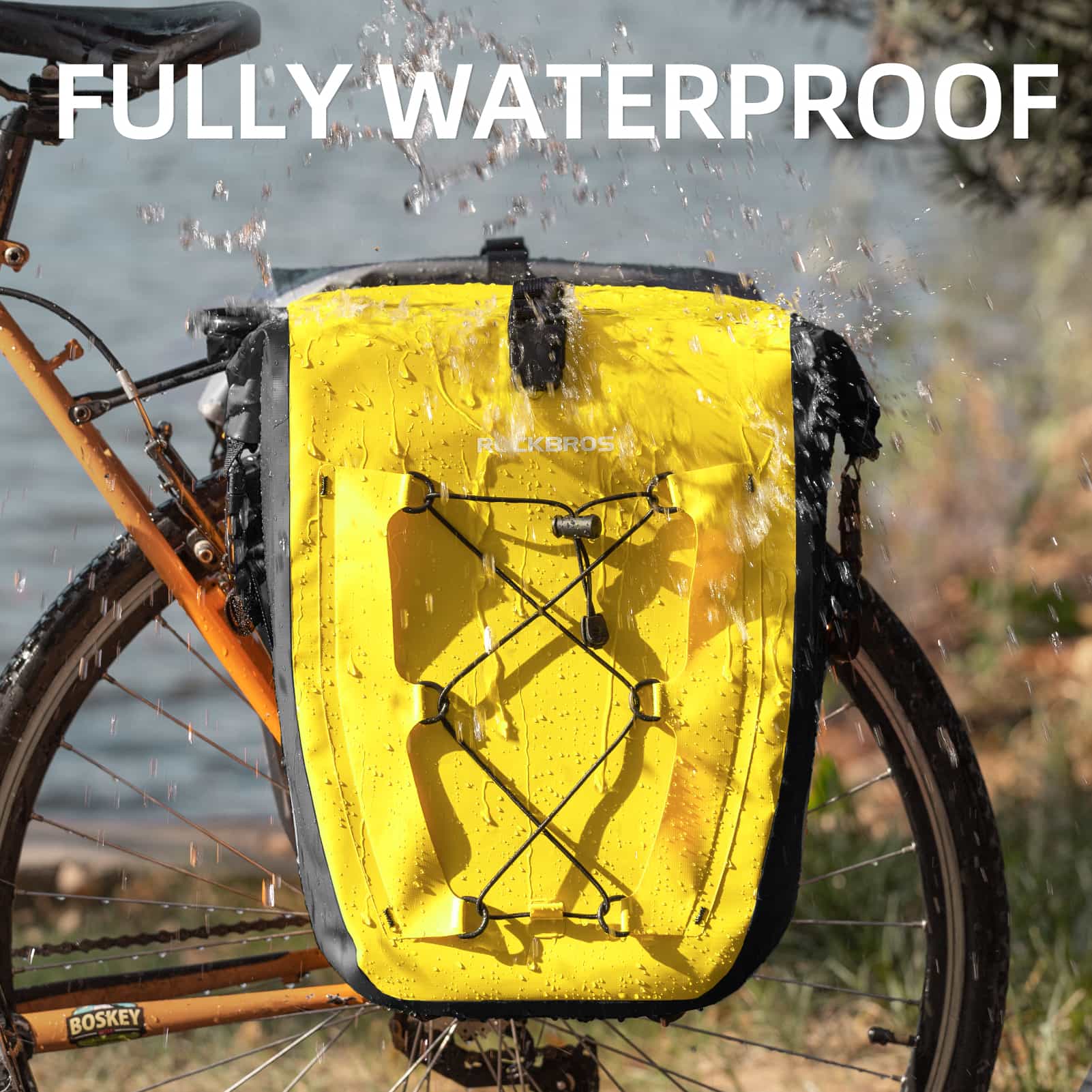 ROCKBROS luggage rack bag 25L 32L 100  waterproof  30c744d28e49