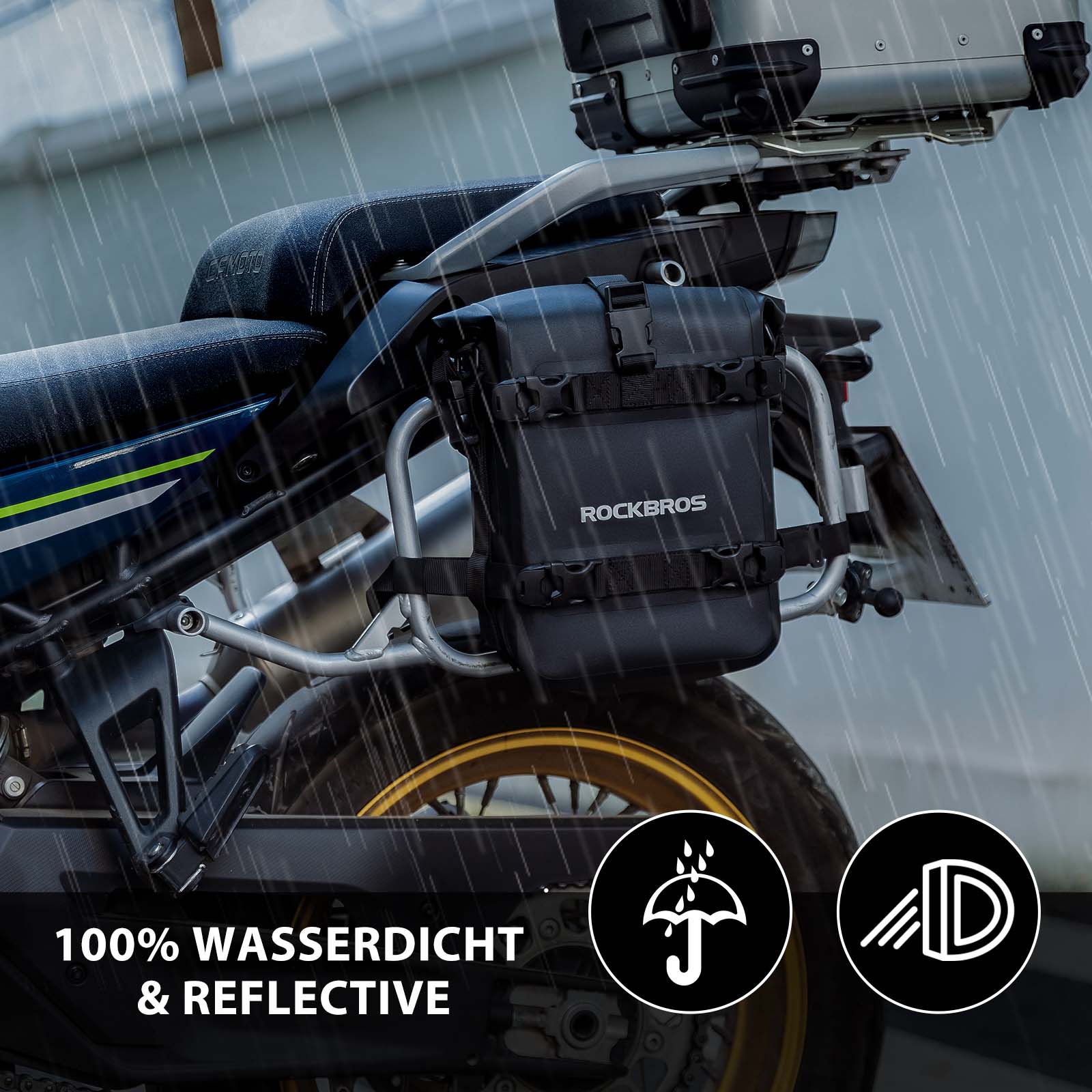 ROCKBROS motorcycle side bag waterproof luggage ra bb9d71194ae0