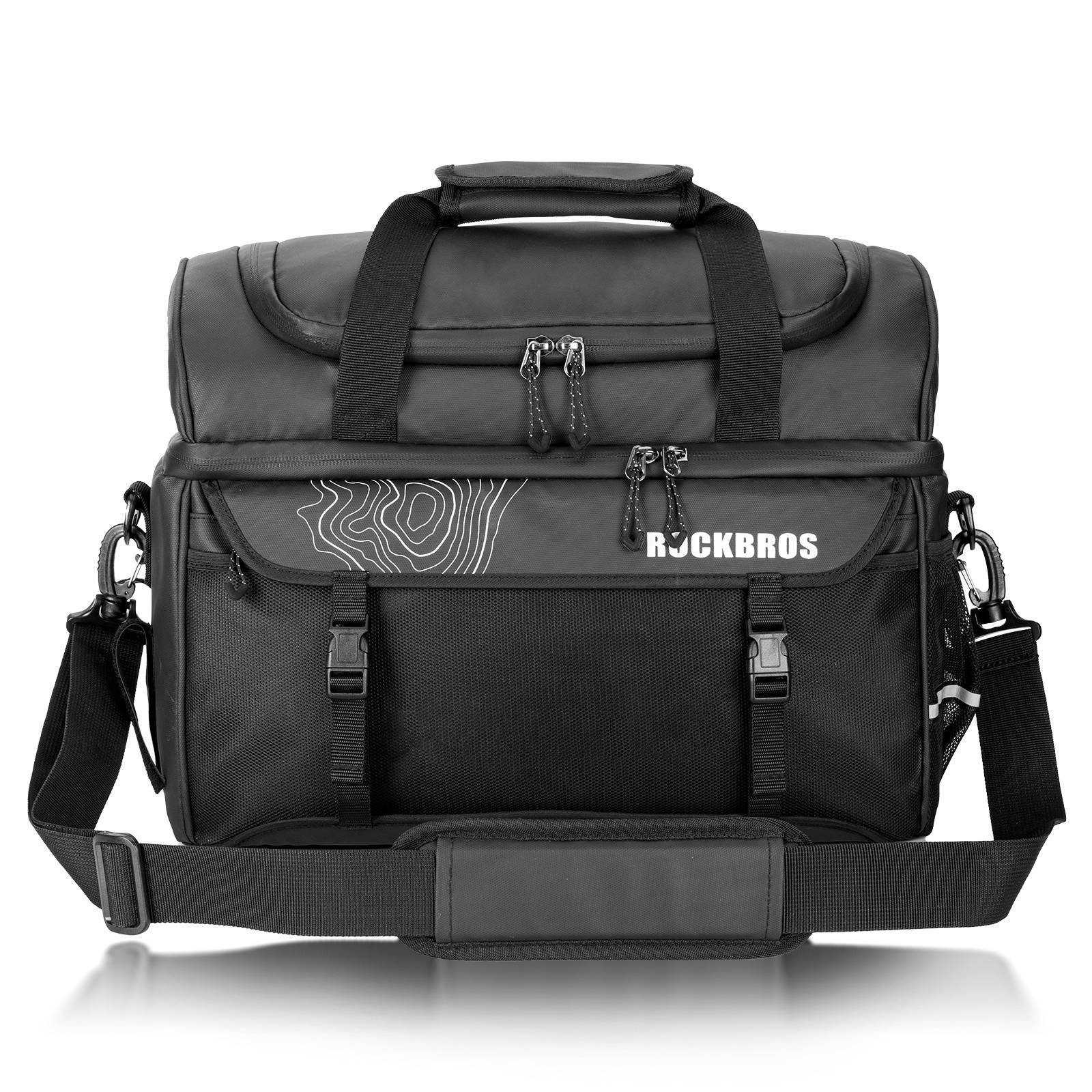 ROCKBROS pannier rack bag with shoulder strap cool 371a264c4e0e