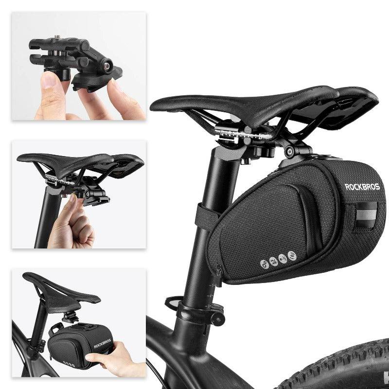 ROCKBROS saddle bag with quick release 1L for MTB  4363a962a252