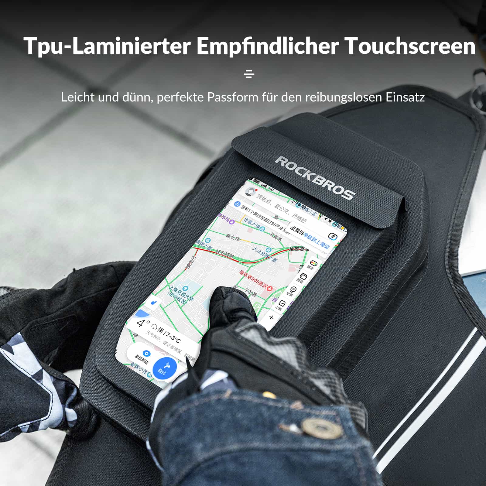 ROCKBROS tank bag motorcycle leg bag with magnetic 0151eeae2862