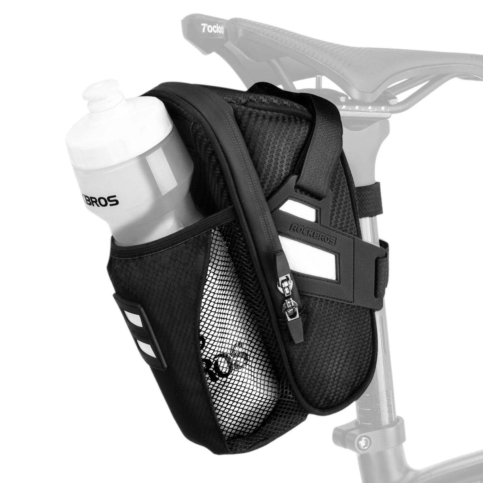 ROCKBROS waterproof saddle bag with bottle holder  30209fc743df