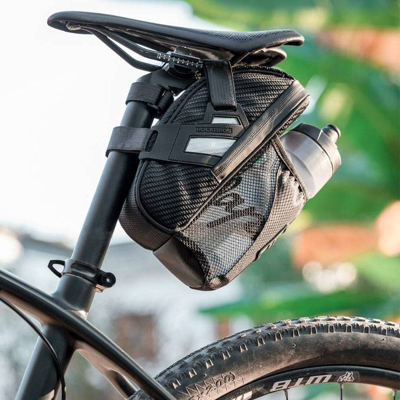 ROCKBROS waterproof saddle bag with bottle holder  60c14ca04ac8