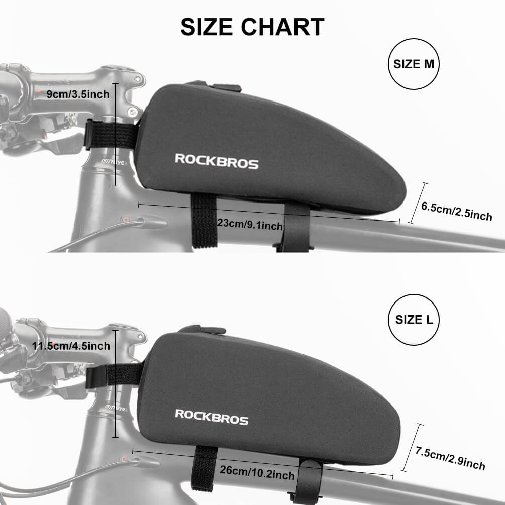 ROCKBROS waterproof top tube bag for bicycle 1L    f7179799d29d