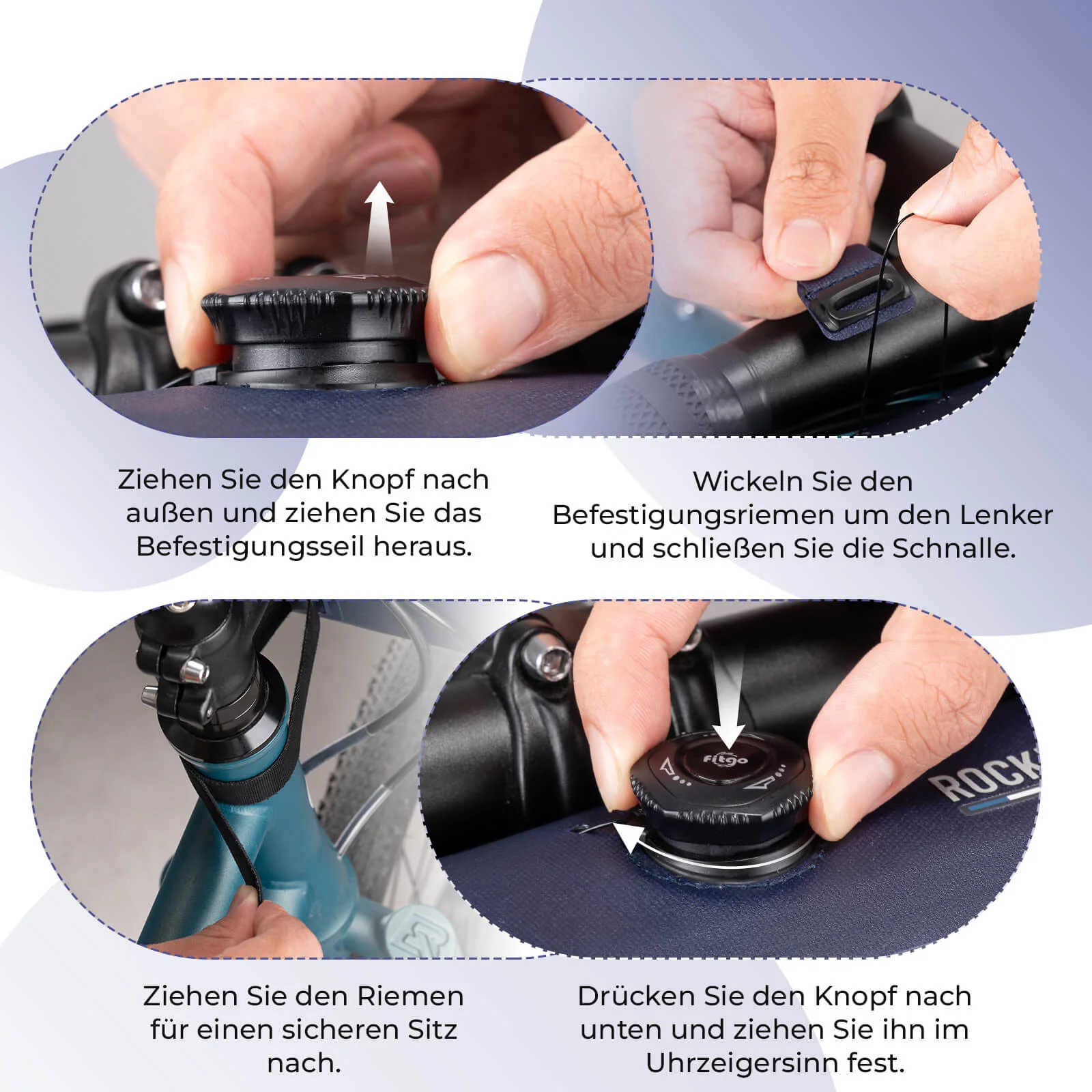 Road to Sky Fahrrad Lenkertasche Wasserdicht 4L e2f10219f0f5