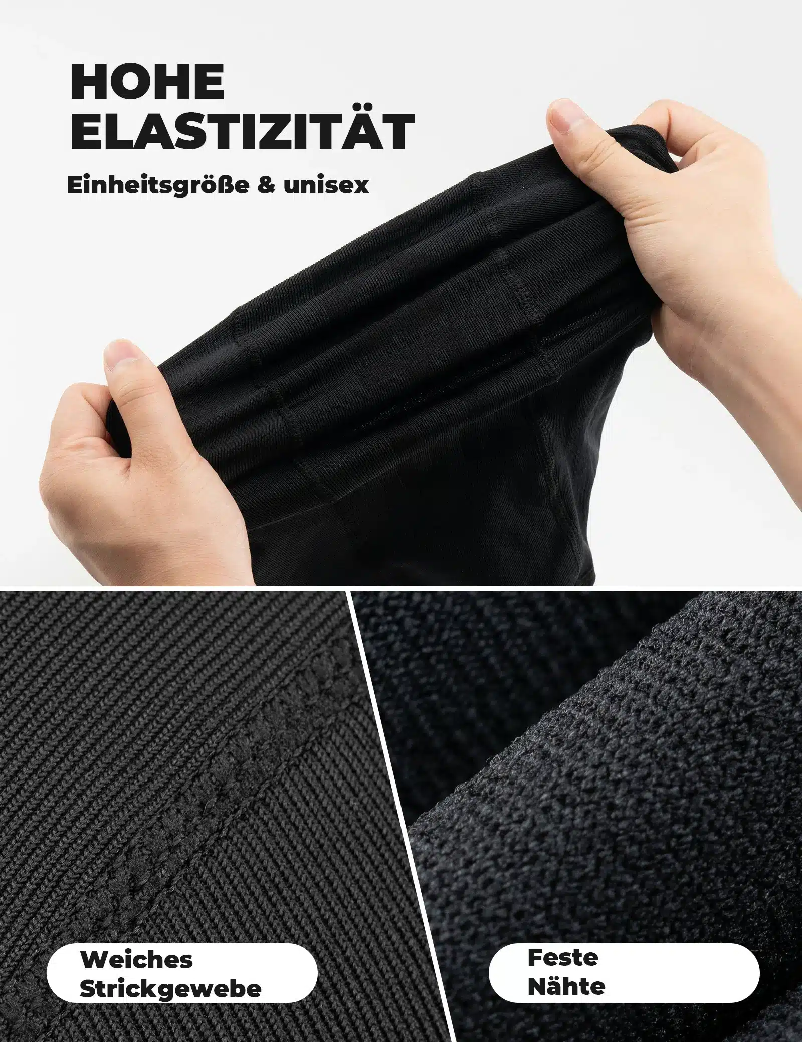 Sturmhaube Balaclava  Atmungsaktive Skimaske Schwa 3355eb6924a2