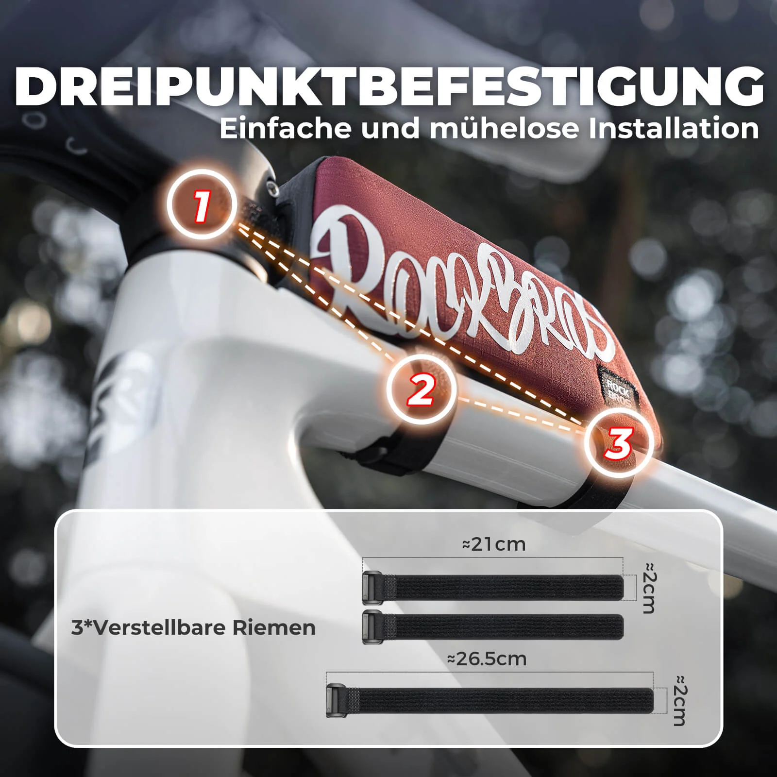 Top tube bag frame bag 0 8L   SketchRide Series 5818ce344892