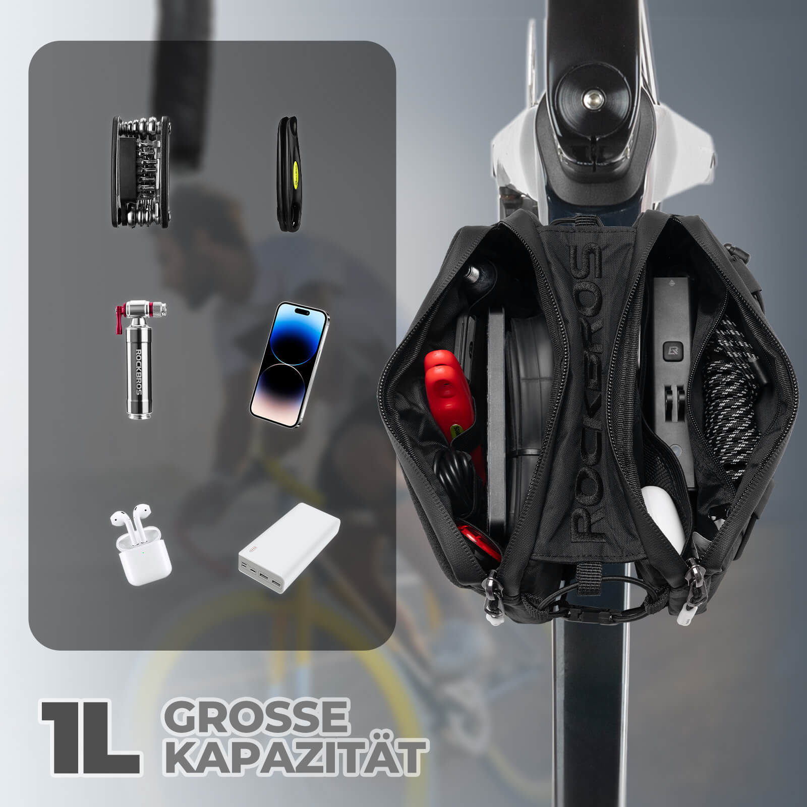 Top tube bag frame bag with shoulder strap  6bb56103e4e8