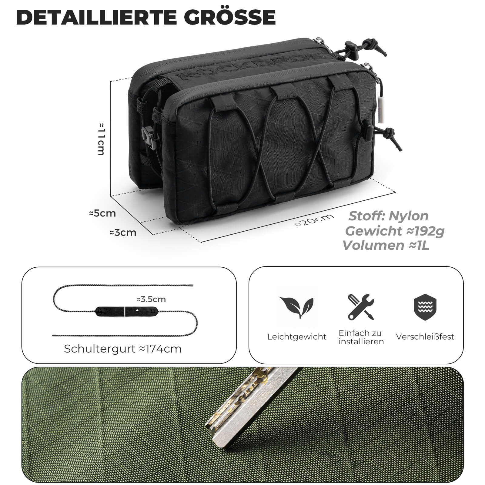 Top tube bag frame bag with shoulder strap  9af2f9884d7d