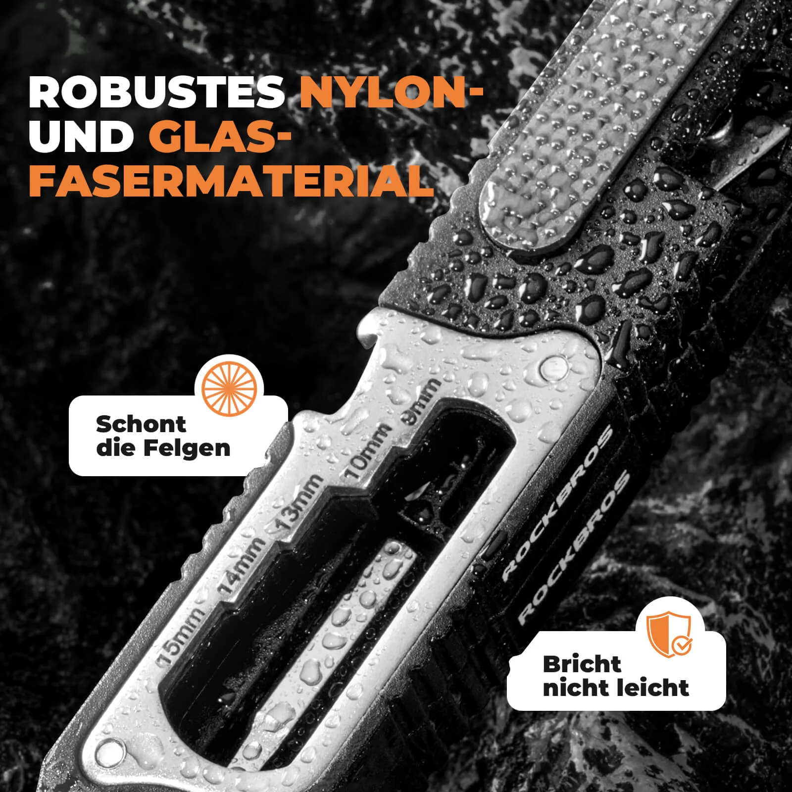 16 in 1 Fahrradwerkzeug Mini Tool Set Reifenheber  2462c21006e0