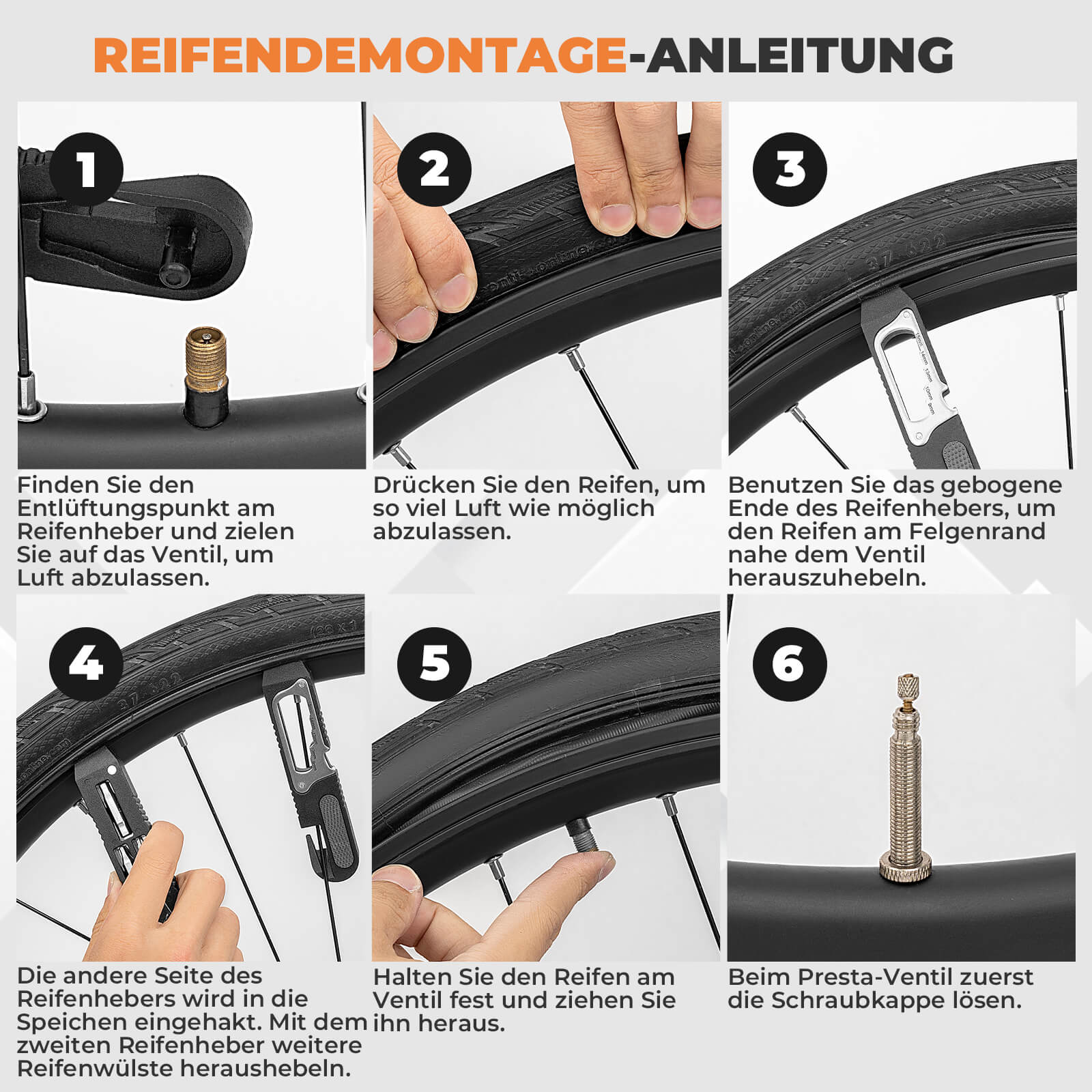 16 in 1 Fahrradwerkzeug Mini Tool Set Reifenheber  c2d419d1bdd0