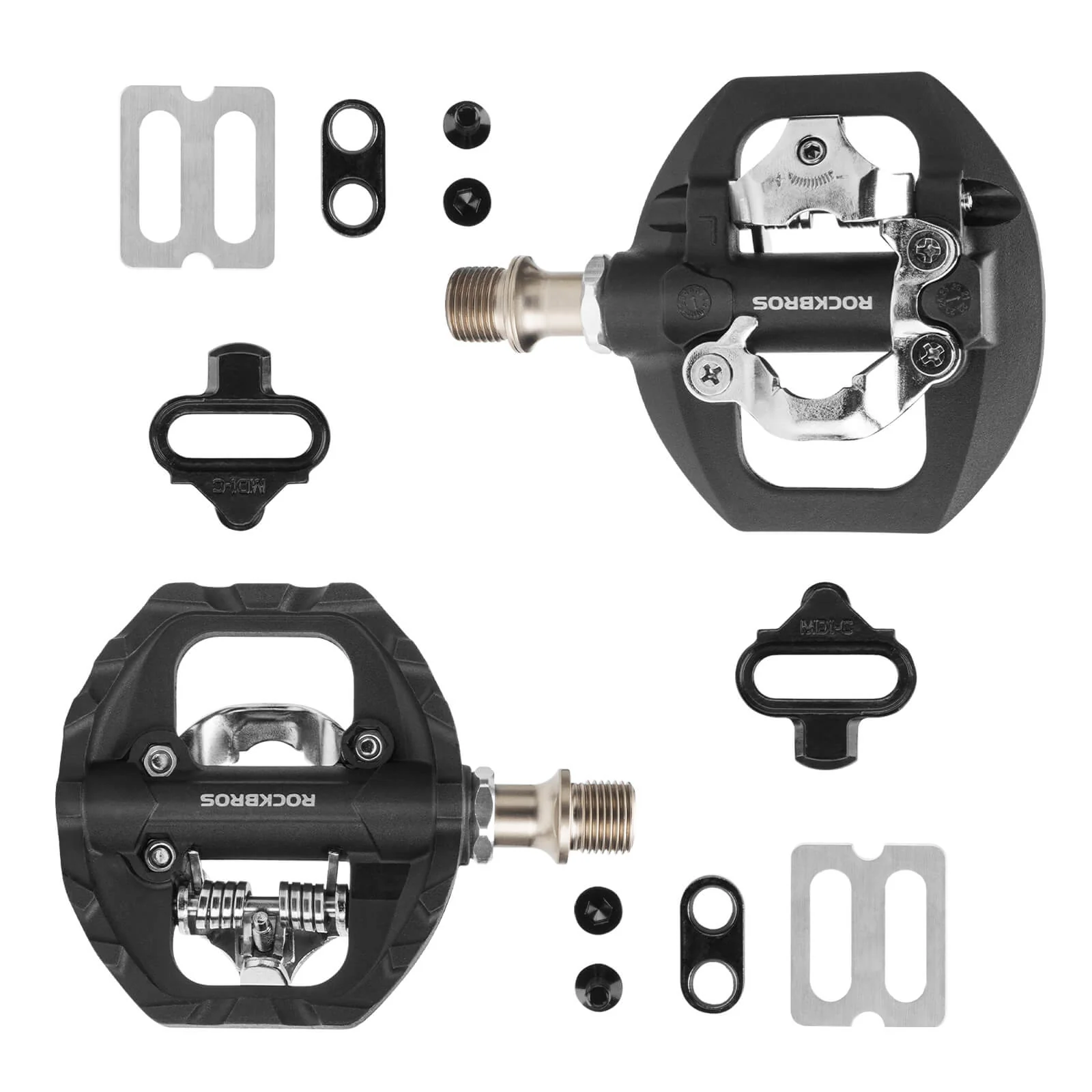 2 in 1 SPD Klickpedale   Plattformpedale 9 16   f7807a2e19fb