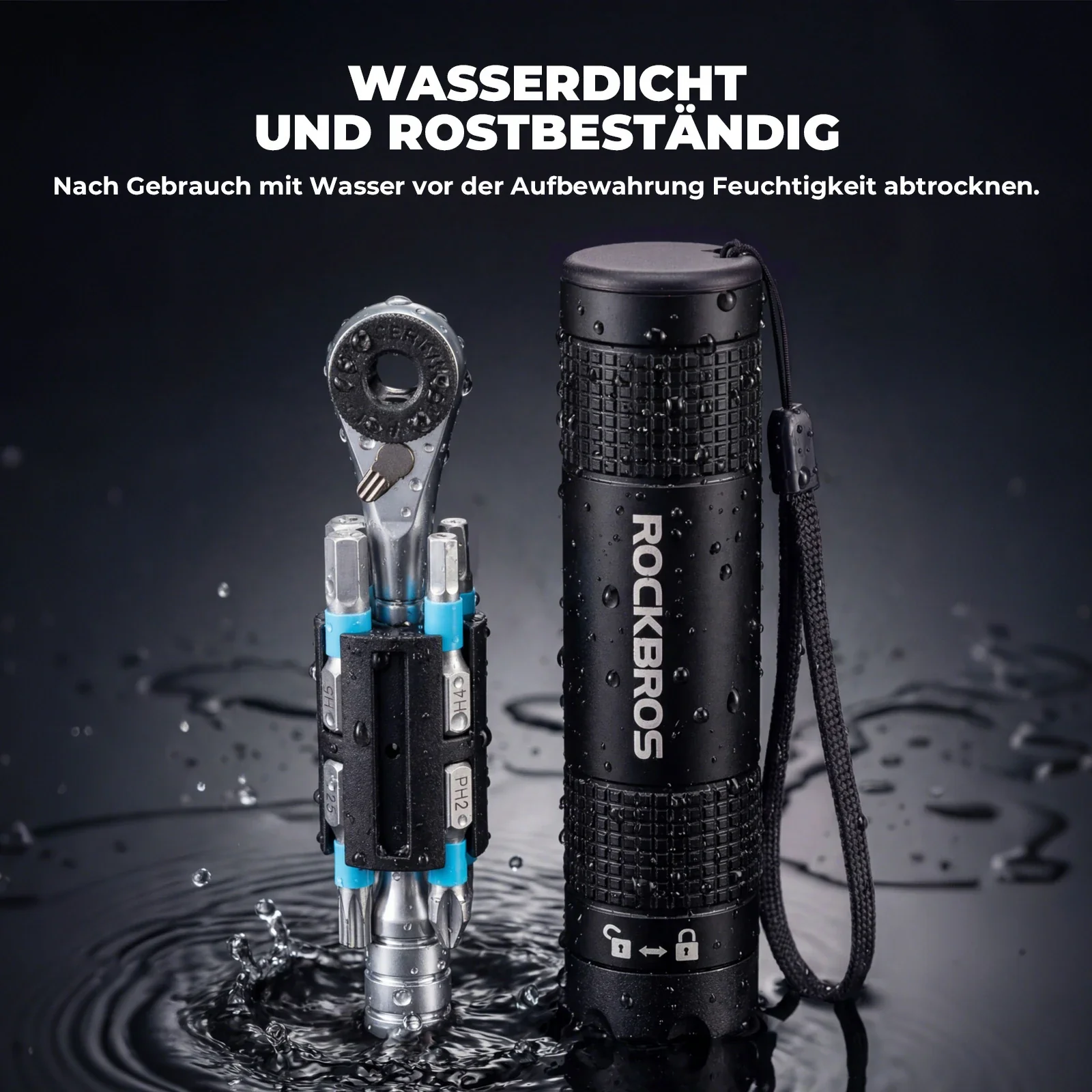 8 in 1 Mini Fahrrad Ratsche Multitool  c82093d38299