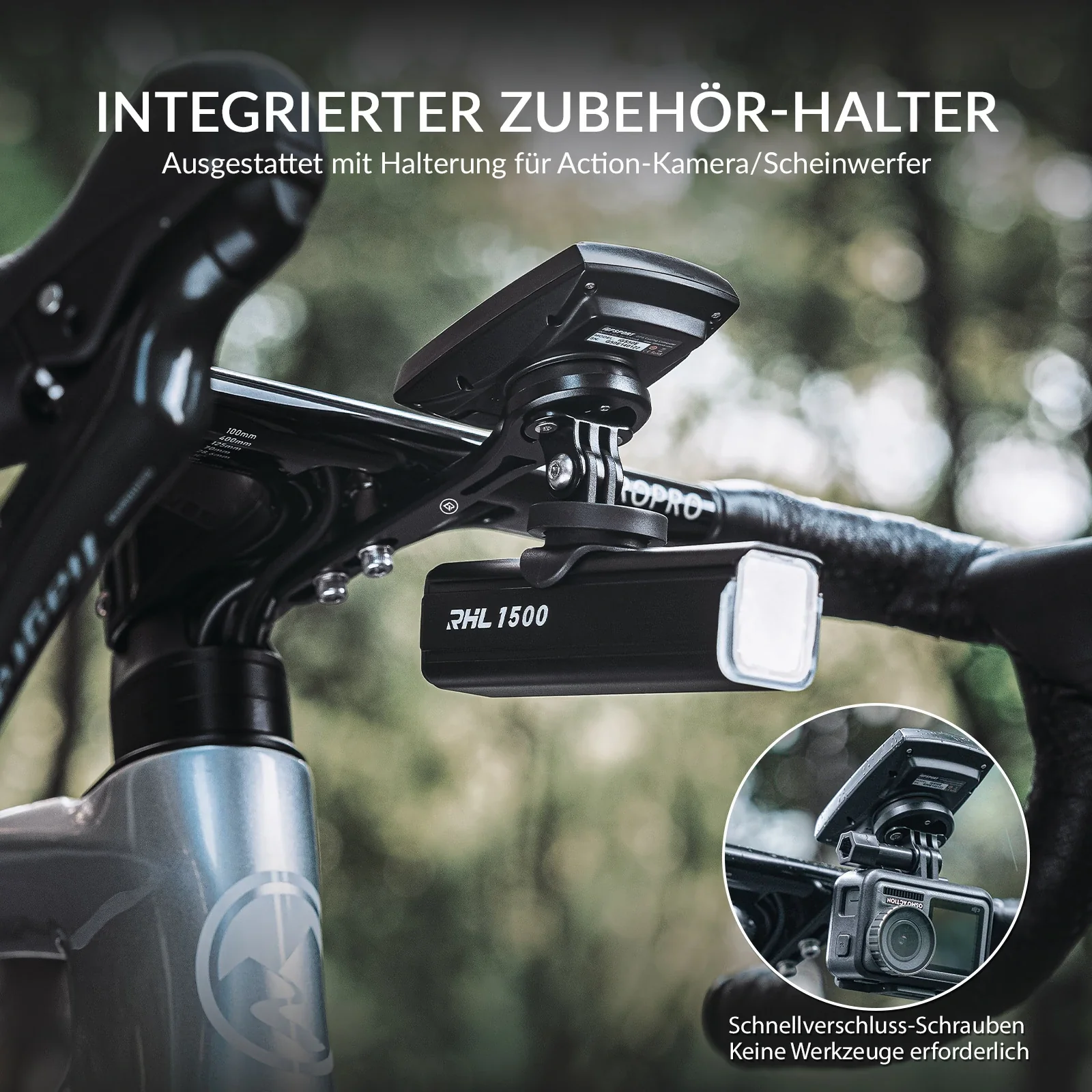 Aero Fahrradcomputer Halterung mit Schnellverschlu 6f0ac0c25553