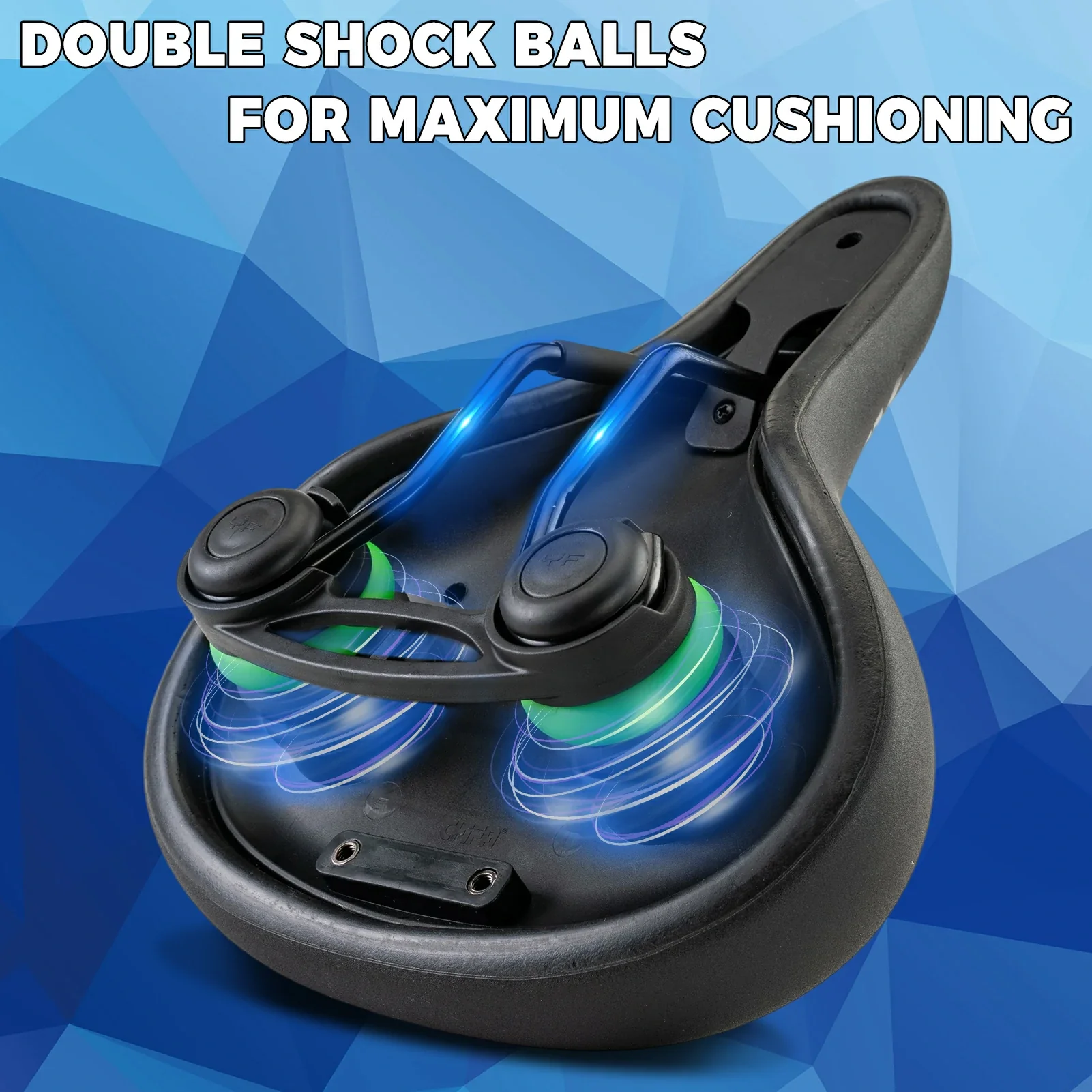 Bequemer Fahrradsattel Weicher Sattel mit Doppel F 30ae2fc5b0e1